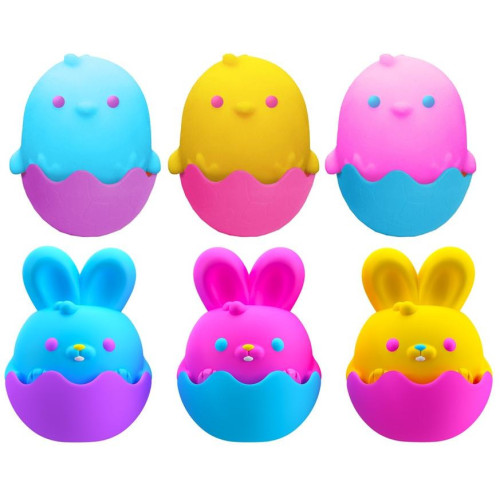 Schylling NeeDoh Mačkací velikonoční zvířátko 1 ks