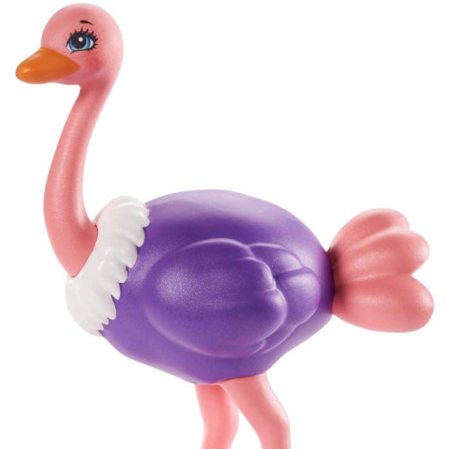 Mattel Enchantimals rodinka - Ofelia Ostrich s pštrosí rodinkou