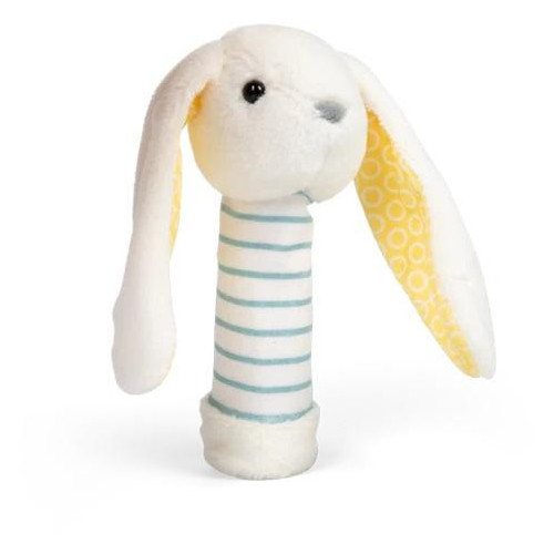 Bigjigs Toys Plyšové chrastítko Králík