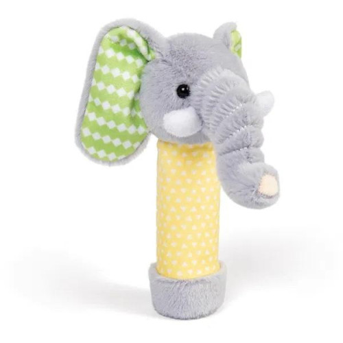 Bigjigs Toys Plyšové chrastítko Slon