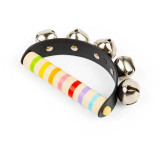 Bigjigs Toys Rolničky s dřevěnou rukojetí