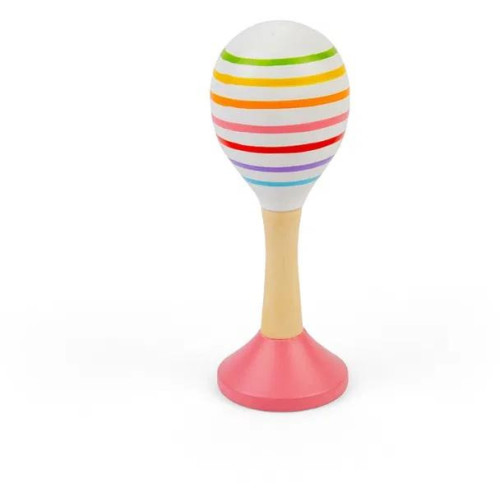 Bigjigs Toys Rumba koule junior sada 2 ks růžová