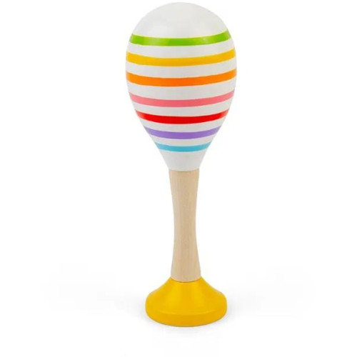 Bigjigs Toys Rumba koule sada 2 ks žlutá