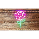 2Kids Toys LED NEON LIGHT lampička Růže