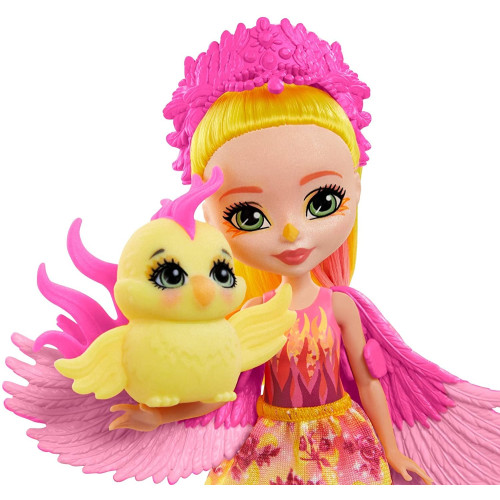 Mattel Royal Enchantimals Panenka se zvířátkem Falon Phoenix & Sunrise