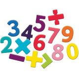 Vilac Dřevěné magnetické číslice 58 ks