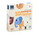 Vilac Dřevěné magnetky Legrační zvířátka