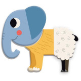 Vilac Dřevěné magnetky Legrační zvířátka