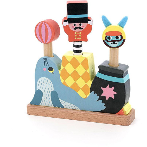 Vilac Dřevěná vystřelovací hra Cirkus