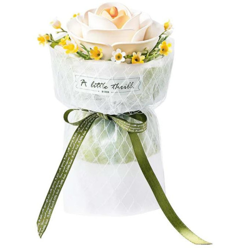 RoboTime 3D skládačka Bílá kamélie