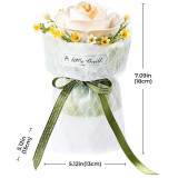 RoboTime 3D skládačka Bílá kamélie