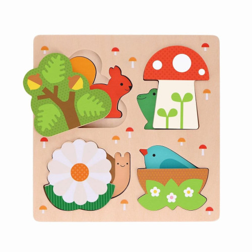 Petit Collage Vkládací puzzle To je můj domov