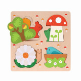 Petit Collage Vkládací puzzle To je můj domov