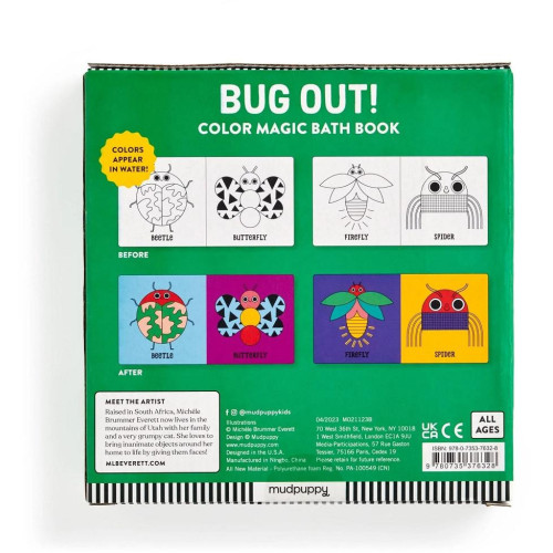 Mudpuppy Knížka ke koupání Hmyz