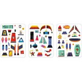 Mudpuppy Magnetická sada Postav si raketu