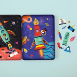 Mudpuppy Magnetická sada Postav si raketu