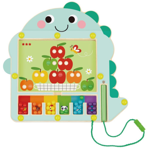 2Kids Toys Magnetická hra Třídění barev s dinosaurem