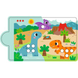 2Kids Toys Magnetická hra Třídění barev s dinosaurem