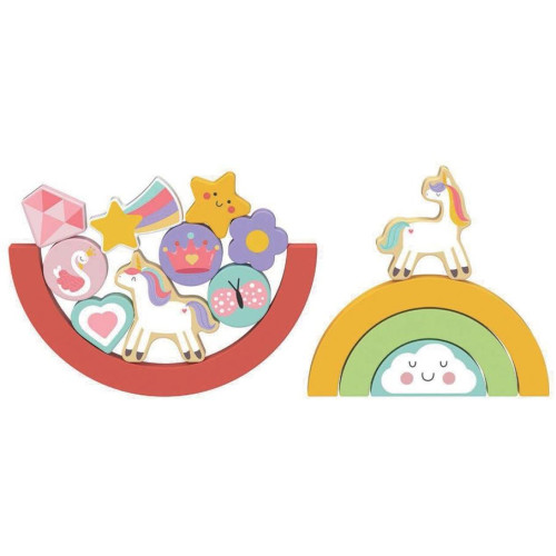 2Kids Toys Balanční puzzle Unicorn 2 v 1