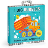 Mudpuppy Knížka ke koupání Miluju bubliny