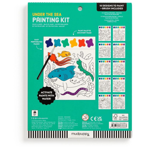 Mudpuppy Malovací sada Pod mořem