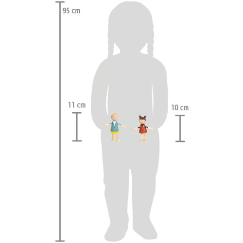 small foot Dřevěné postavičky Rodina