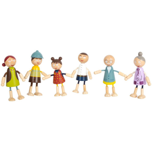small foot Dřevěné postavičky Rodina