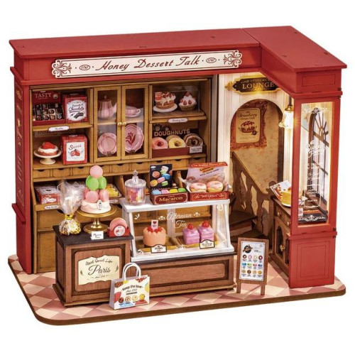 RoboTime Miniatura domečku Medová cukrárna