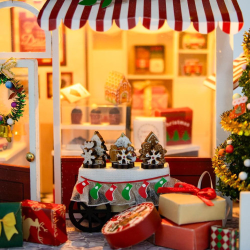 2Kids Toys miniatura domečku Vánoční cukrárna