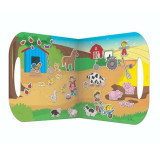 Fiesta Crafts Znovupoužitelné samolepky se scénou Farma