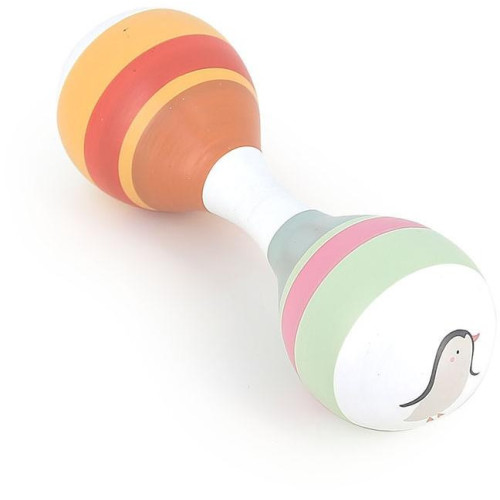 Vilac Dřevěná dvojitá rumba koule Zvířata světa Sarah Betz