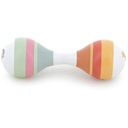 Vilac Dřevěná dvojitá rumba koule Zvířata světa Sarah Betz