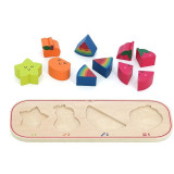 Vilac Vkládací puzzle Učím se počítat ovoce Sarah Betz