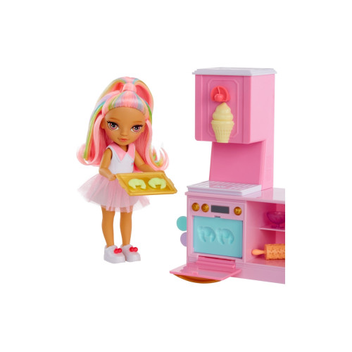MGA Rainbow High Sada s malou sestřičkou – cukrárna