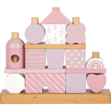 small foot Nasazování na tyč Domeček růžový