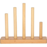 small foot Nasazování na tyč Domeček modrý