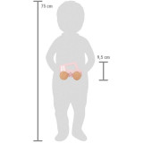 small foot Dřevěné auto na tlačení Růžové