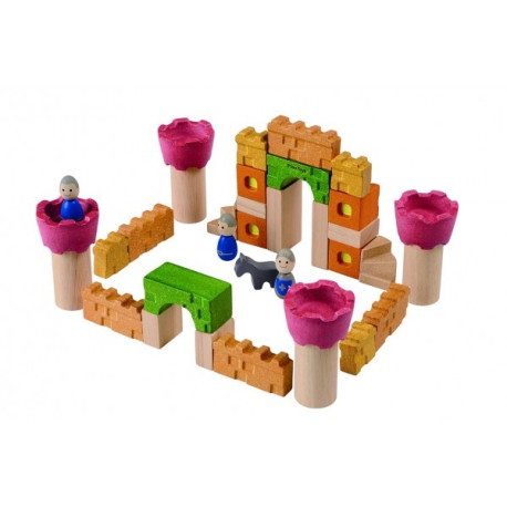 Plan Toys Kostky - hrad