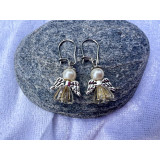 Náušnice Clear Jelly andílci