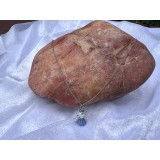 Řetízek s andílkem modrá sukýnka