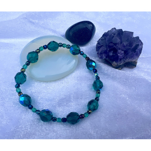 Alada beauty Náramek Celestial zelený