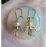 Náušnice Clear Jelly andílci