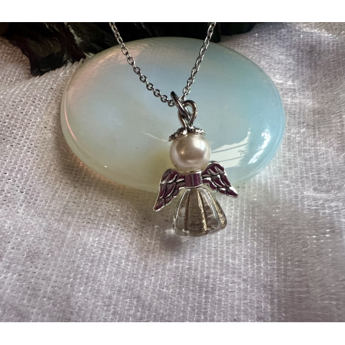 Řetízek s andílkem Clear Jelly