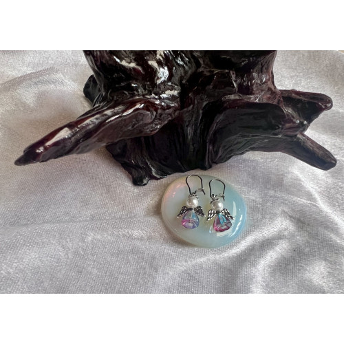 Alada beauty Náušnice Pink-blue Jelly andílci