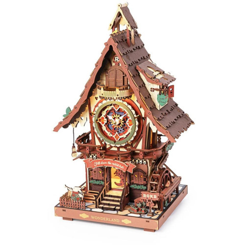 RoboTime 3D mechanická skládačka Kukačkové hodiny