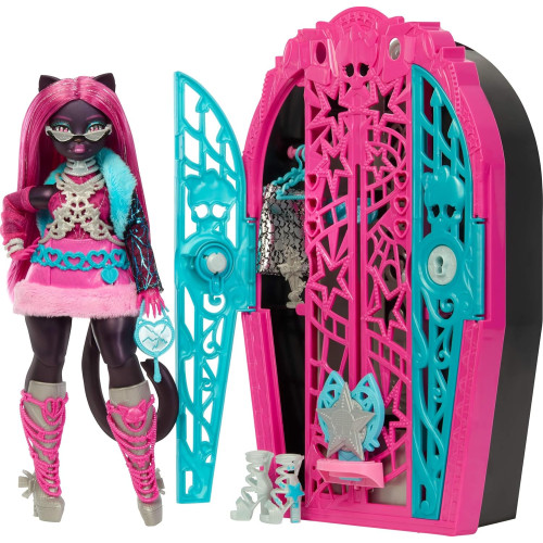 Mattel Monster High Skulltimate Secrets Hauntlywood Mysteries panenka  Catty Noir