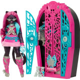Mattel Monster High Skulltimate Secrets Hauntlywood Mysteries panenka  Catty Noir