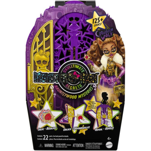 Mattel Monster High Skulltimate Secrets Hauntlywood Mysteries panenka Clawdeen Wolf