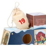 Vilac Dřevěný adventní kalendář k naplnění Domeček