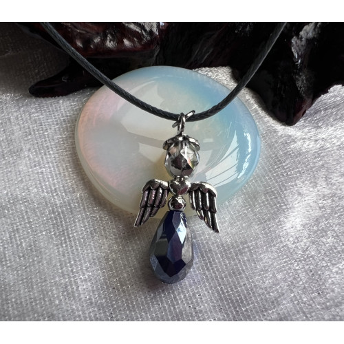 Alada beauty Náhrdelník tmavě modrý andílek